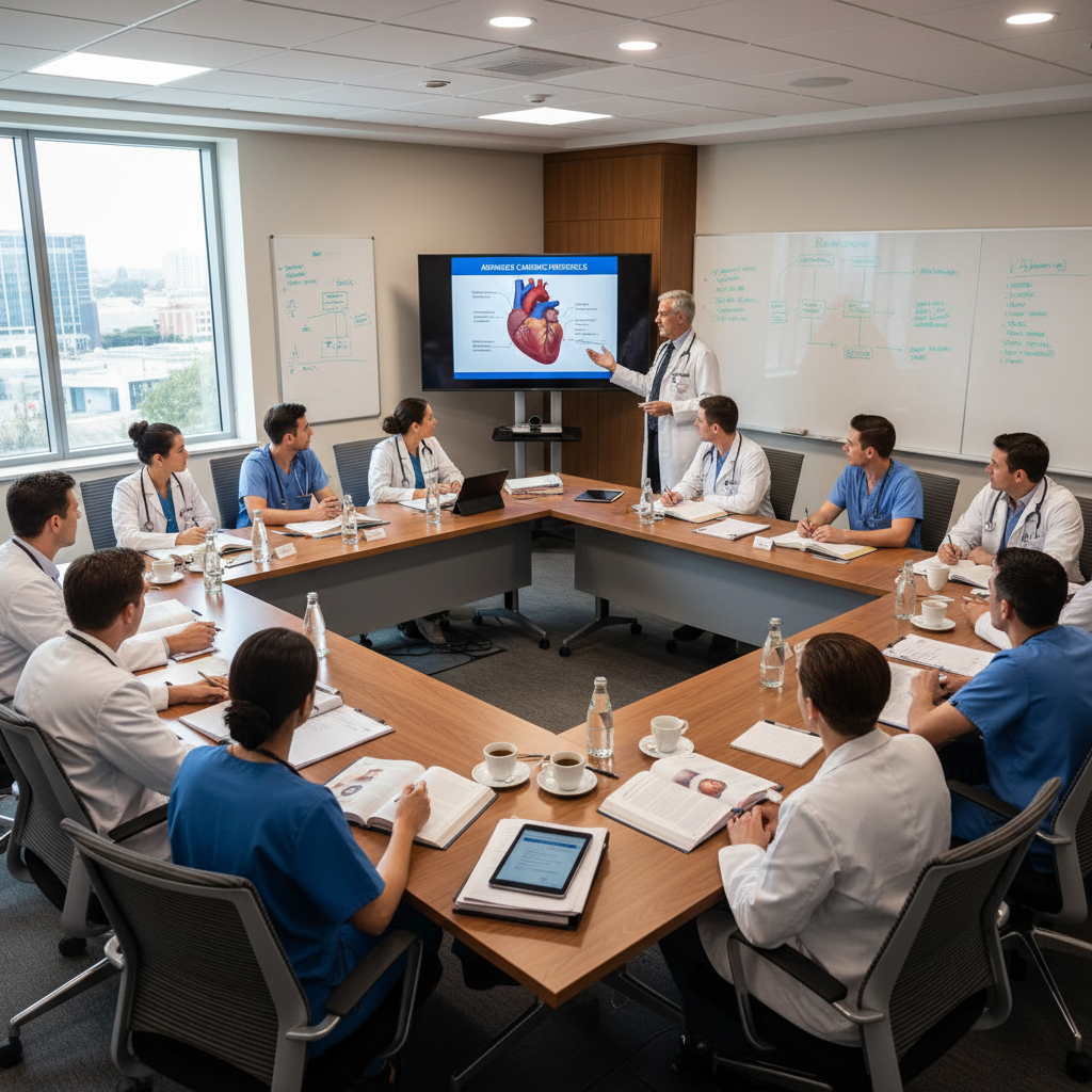 Medical staff training and education programs