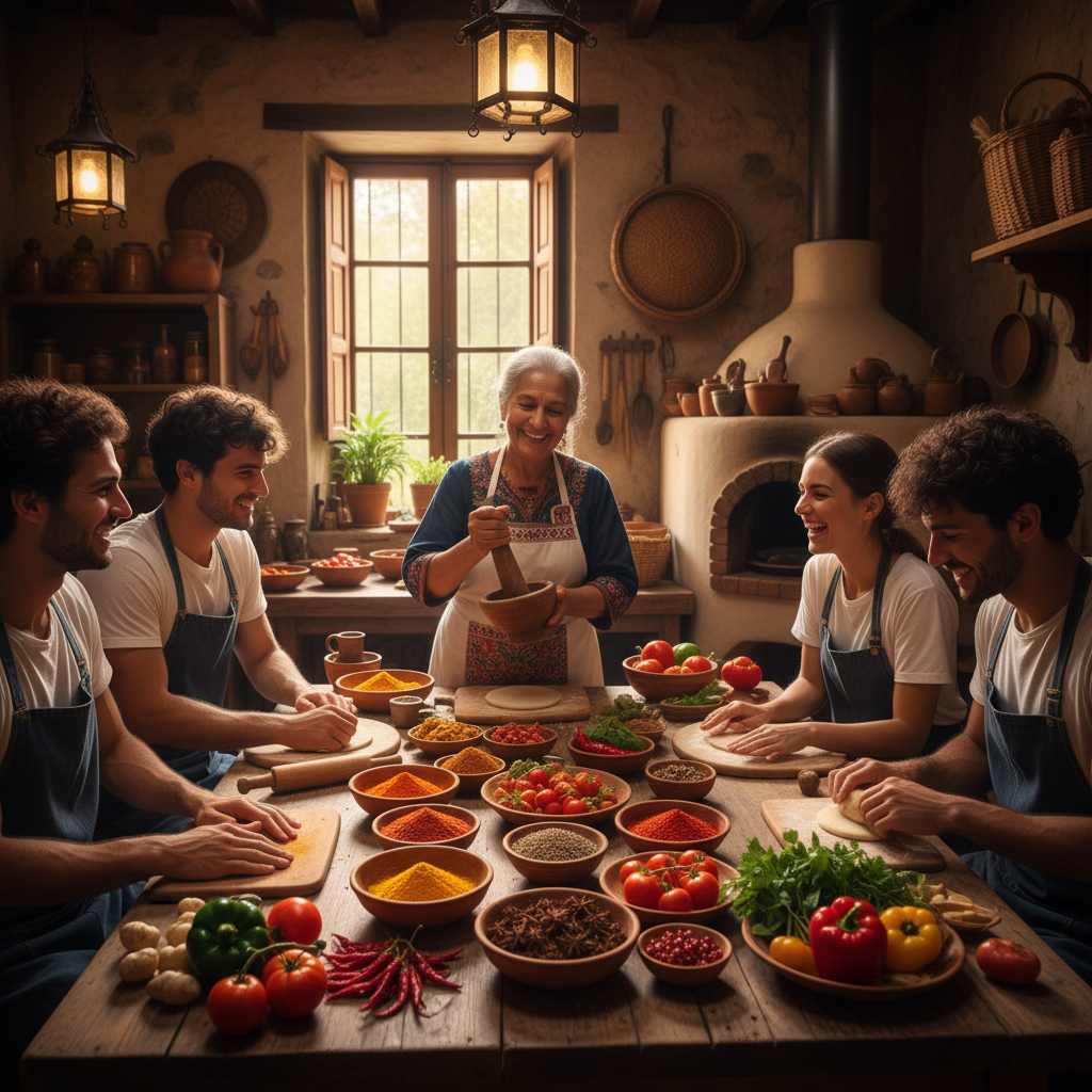 Cultural immersion experience for young travelers