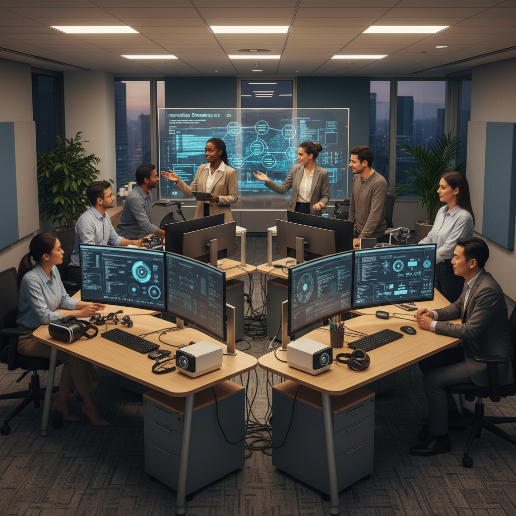 Meridian Tech Innovations team collaboration